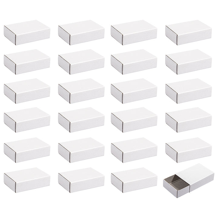 White Matchboxes for Advent Calendar Making