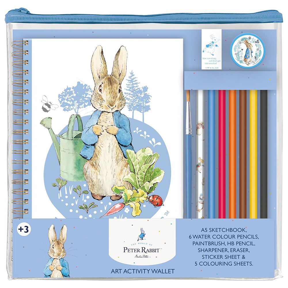 Peter Rabbit | Art Activity Wallet | Kids Painting | Gift Idea | Beatrix Potter