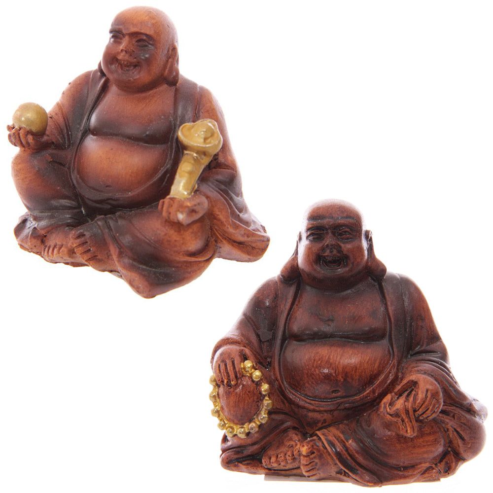 Mini Lucky Buddha | 4.5cm Tall | Single | Little Gift | Cracker Filler