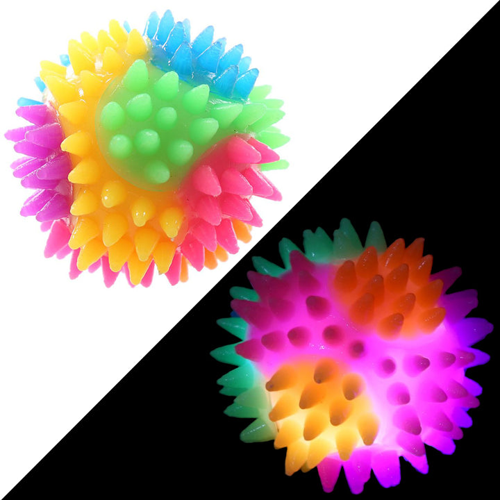 Spikey LED Flashing Bouncy Ball | Mini Gift | Cracker Filler