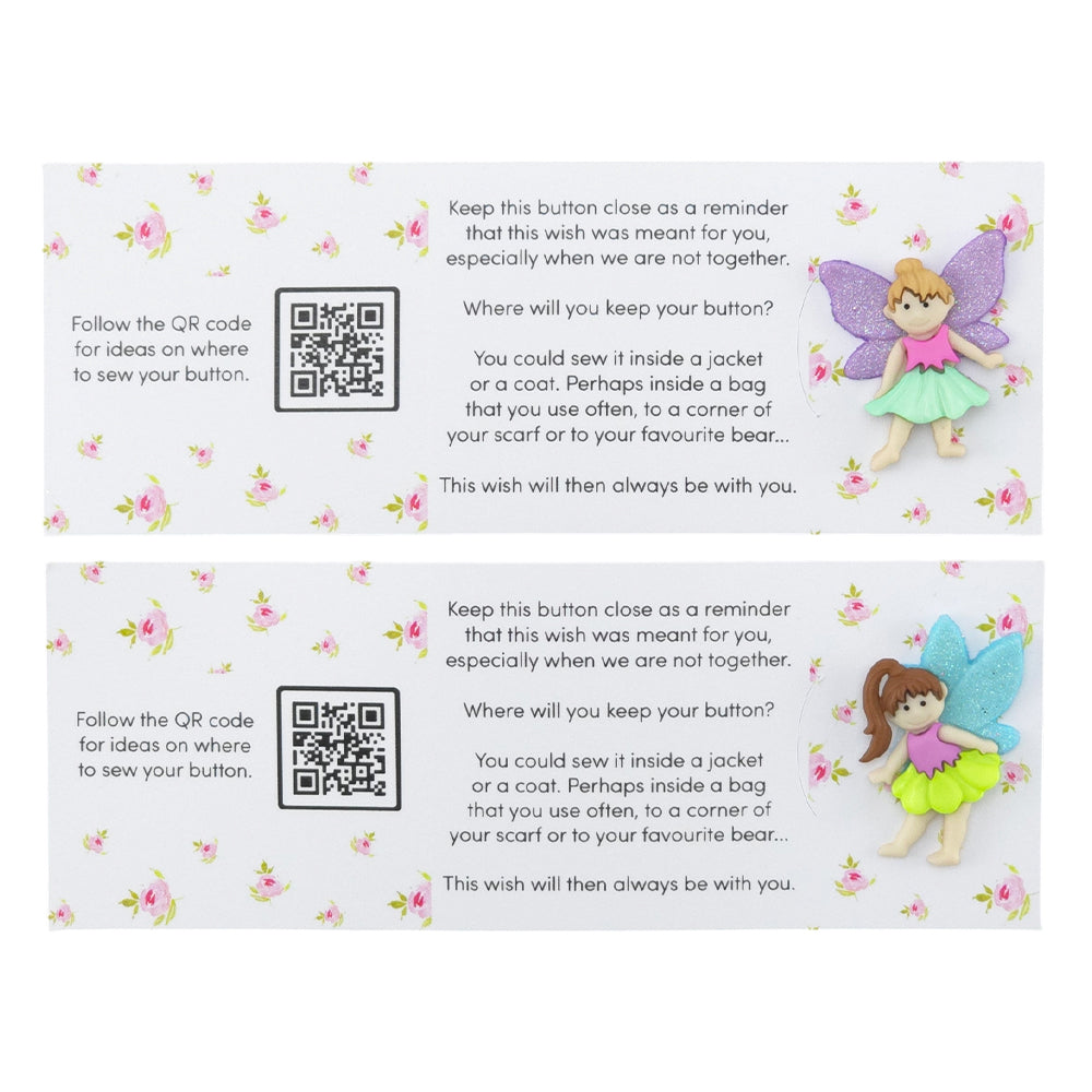 I Believe In You | Fairy | Button Wishes | Mini Gift | Cracker Filler