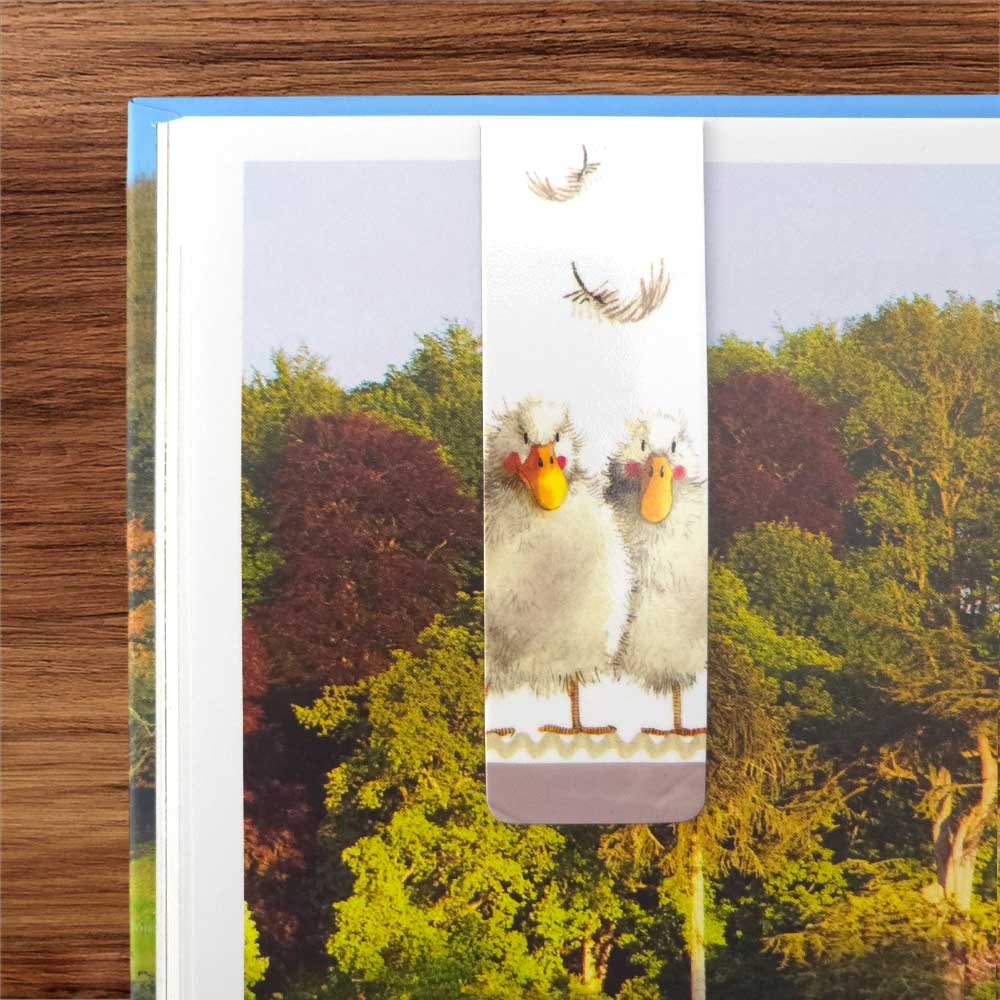 Duck Duo | Double Sided Magnetic Bookmark | Little Gift | Cracker Filler