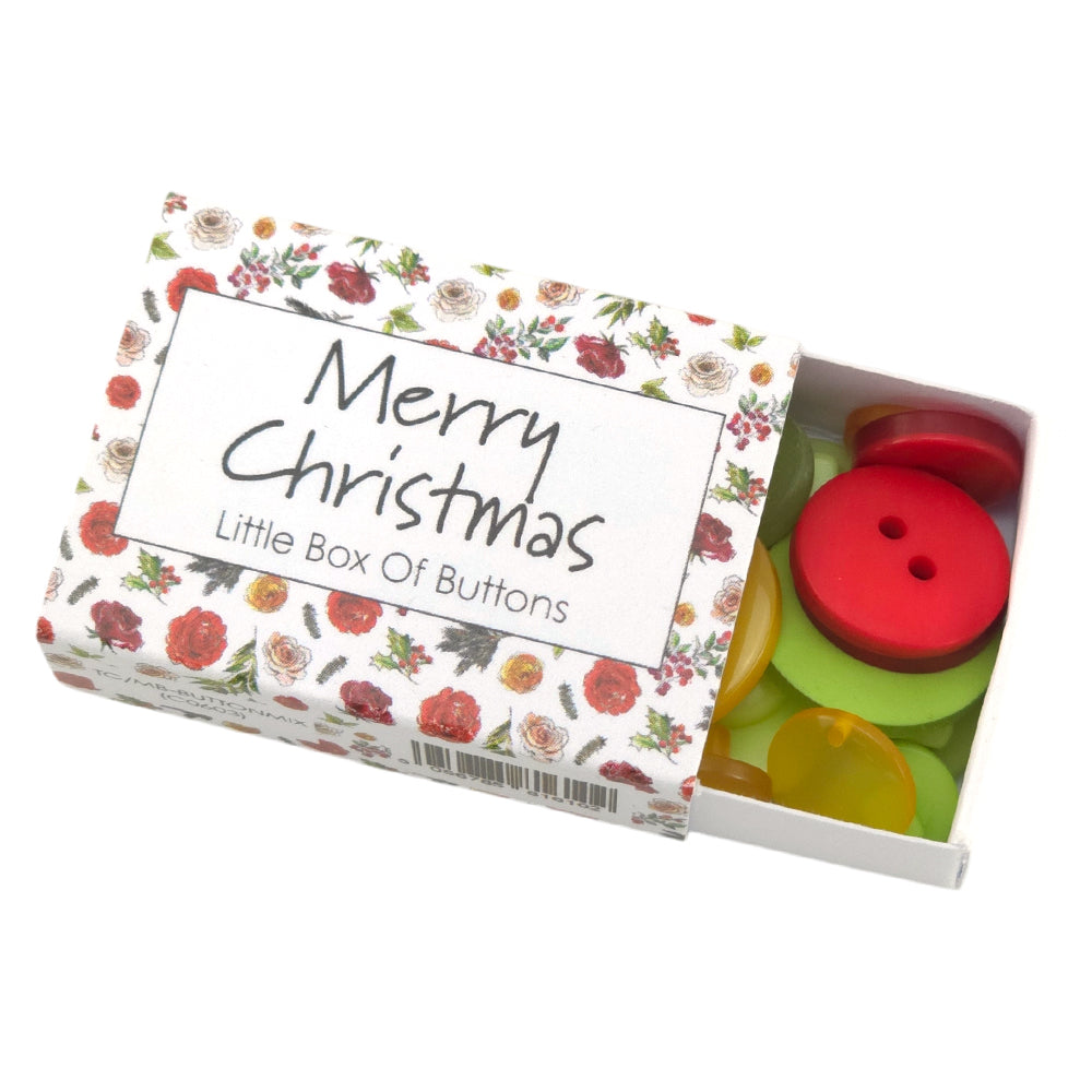 Christmas Flora | Little Crafty Box of Buttons | Cracker Filler | Little Gift