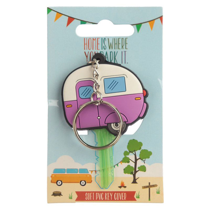 Caravan PVC Keyring Key Holder | Mini Gift | Cracker Filler