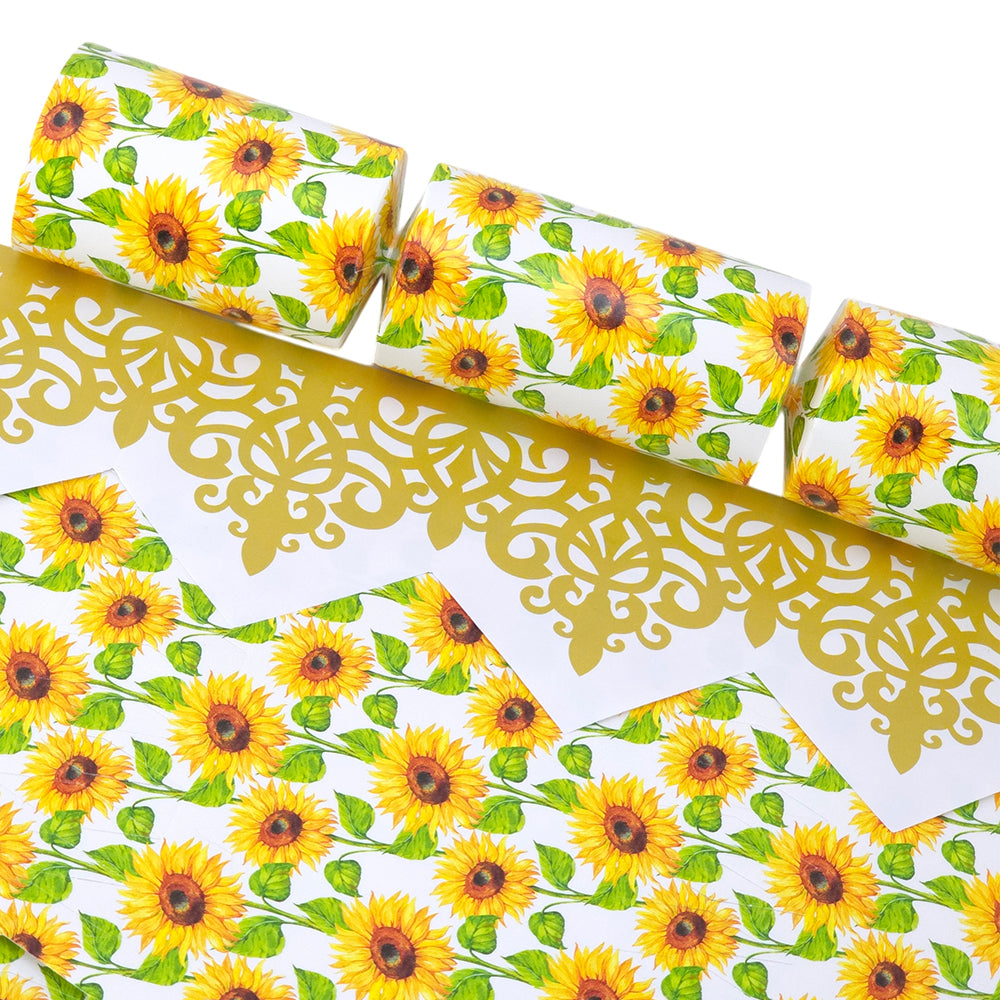 Bright Sunflowers | Cracker Making Craft Kit | Make Your Own