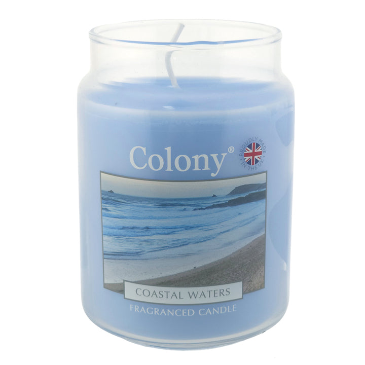 Coastal Waters | Large Fragranced Jar Candle | Home Décor & Gift Idea