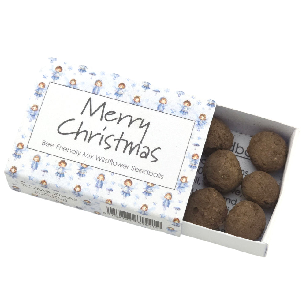 Winter Fairies | Merry Christmas | Bee Mix Seedballs | Cracker Filler Little Gift