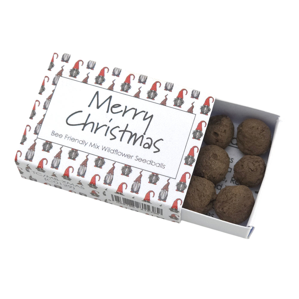 Nordic Gonk | Merry Christmas | Bee Mix Seedballs | Cracker Filler | Little Gift