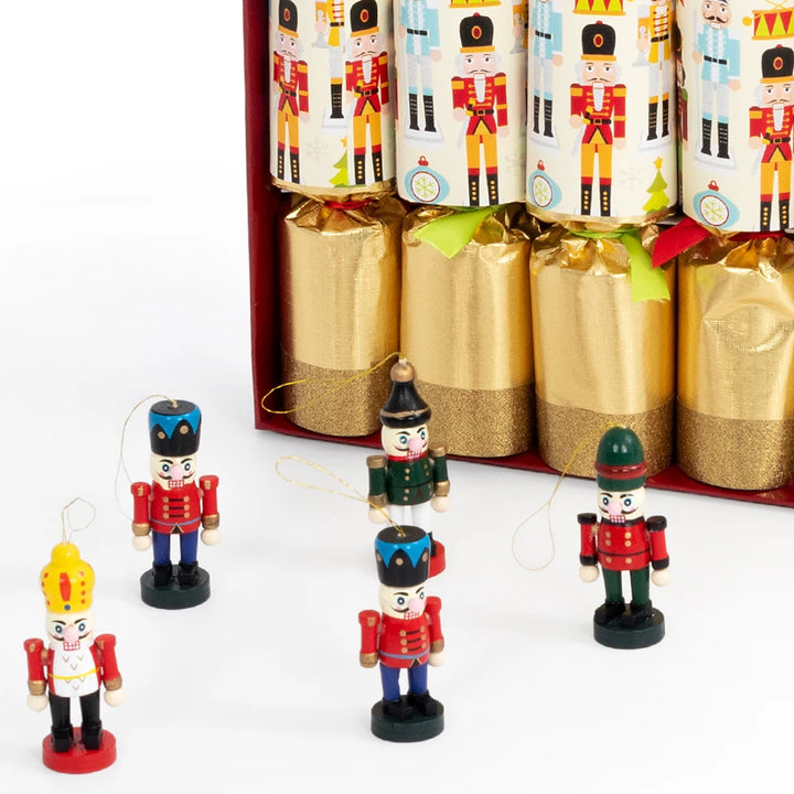 6 Handmade Nutcracker Themed Ready Made Christmas Crackers