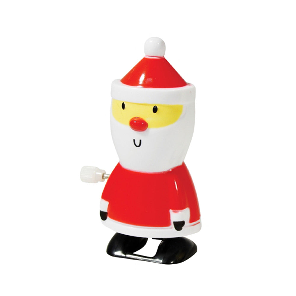 8cm Wind Up Santa | Christmas Cracker Filler | Little Gift