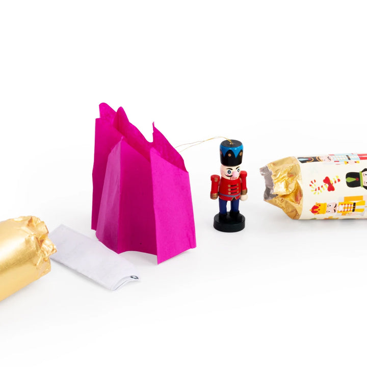 6 Handmade Nutcracker Themed Ready Made Christmas Crackers